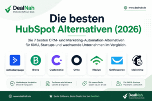 Mehr über den Artikel erfahren Die besten HubSpot Alternativen (2026) – 7 CRM- und Marketing-Automation-Alternativen im Vergleich