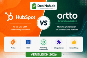 Mehr über den Artikel erfahren HubSpot vs Autopilot (heute Ortto) – Vergleich, Preise & Funktionen (2026)